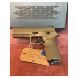 Sig Sauer P320 Pellet Gun in case