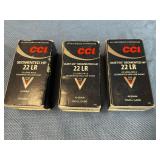 CCI 22LR 100rds 40gr & 50 rds 32gr