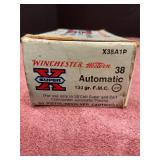 Winchester 38auto 130 gr 50 rds