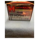 Hornady 22Hornet 45gr 48 rds