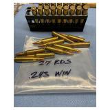 243 win ammo 27 rds