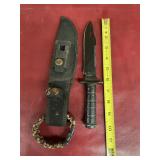 Frost Cutlery knife w/ sheath