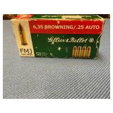 Sellier &Bellot 25auto 50gr 50rds