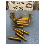 45-70 ammo 20 rds