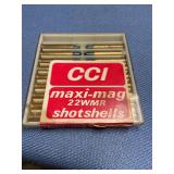 CCI MAXI MAGS  22WMR shot shells 18/rds