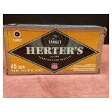 Herters 40S&W 180gr FMJ 50 rds