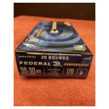 Federal 30-30win 170 gr 20 rds