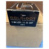 Speer 9mm Luger 115gr 20 rds