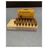 25 Automatic 50 gr 38rds