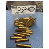 45-70 ammo 25 rds