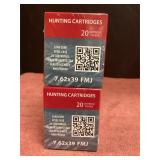 7.62x39 FMJ 40 rds