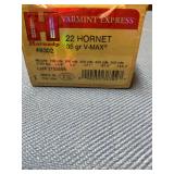 Hornady 22Hornet 35 gr 22rds