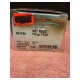 Hornady 357mag 140gr FTX 25rds