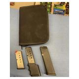 Magazines 380 & 9mm with pouch