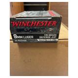 Winchester 9mm Luger 115 gr 20 rds