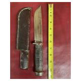 Cattaraugus combat knife w sheath