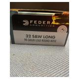 Federal 32S&W  98gr 20 rds