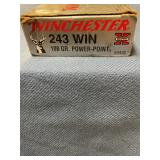 Winchester 243 win 100 gr 17rds