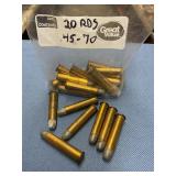 45-70 ammo 20 rds