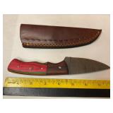 Damascus knife W/Sheath