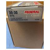 Federal 30-30 win 170gr 20 rds