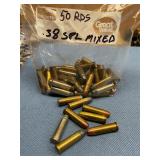 38Spl mixed ammo 50 rds