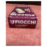 Fiocchi 9Makarov FMJ 95gr 50 rds