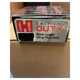 Hornady 9mm Luger 135gr 25rds