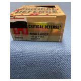 Hornady 9mm Luger 115gr 25rds