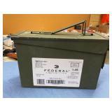 Federal metal ammunition box