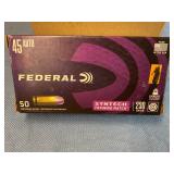 Federal 45auto 230 gr 50rds