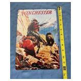 Winchester Advertising tin sign