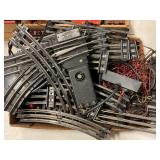 Vintage Lionel train track & gauge switch