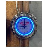 GM racing neon clock 14ï¿½  Round
