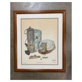 C. Don Ensor print Coal Minerï¿½s Gear 22ï¿½ x 26ï¿½
