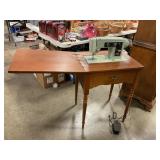 Sears Kenmore sewing machine in wood case