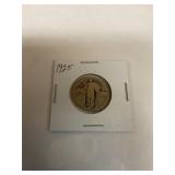 Standing Liberty Silver Quarter 1925