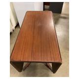 Double drop leaf table w/ drawer