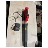 Power smart battery leaf blower