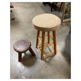 Stool & foot stool