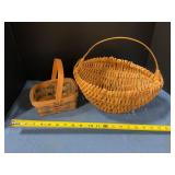 Wicker baskets w/ handles