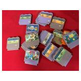 Assorted game cartridges