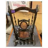 Vintage baby doll swing