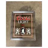 Coors light advertisement 14.5ï¿½ x 17ï¿½