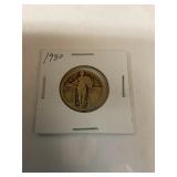 Standing Liberty Silver Quarter 1930