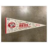 Cincinnati Reds 1975 world champions pennant