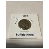 Buffalo Nickel 1918