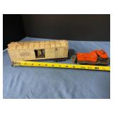 Lionel milk car & gang car