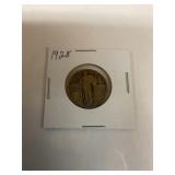 Standing Liberty Silver Quarter 1928