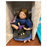 Amish Blessing Porcelain Doll